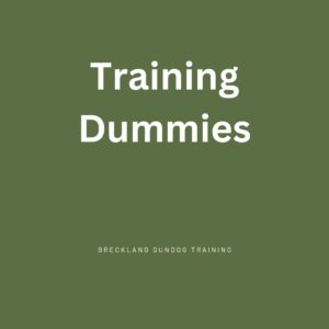 Gundog Training Dummies