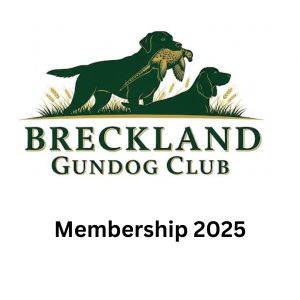 Breckland Gundog Club Membership 2025
